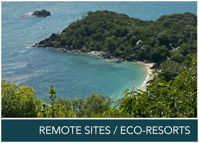 Remote site water and wastewater treatment system